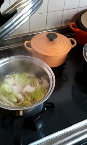 豚肉と白菜のミルフィーユ鍋