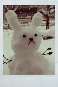 雪だるま！