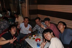 友人とばったり