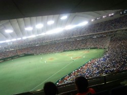 野球観戦！
