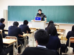 行ってきました！ 大成高校！ 3月1回目の「図キャンプ」