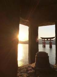 やってきました広島県②！ 待望の「厳島神社」