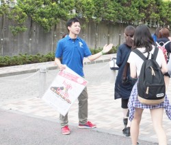 1週間の始まりはハイタッチ！？