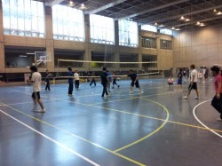 久々の運動