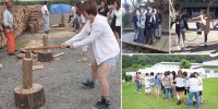 薪割りまで体験できちゃうアウトドア派（!?）なゼミがある
